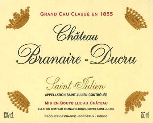 Chateau Branaire Ducru Saint Julien 2017
