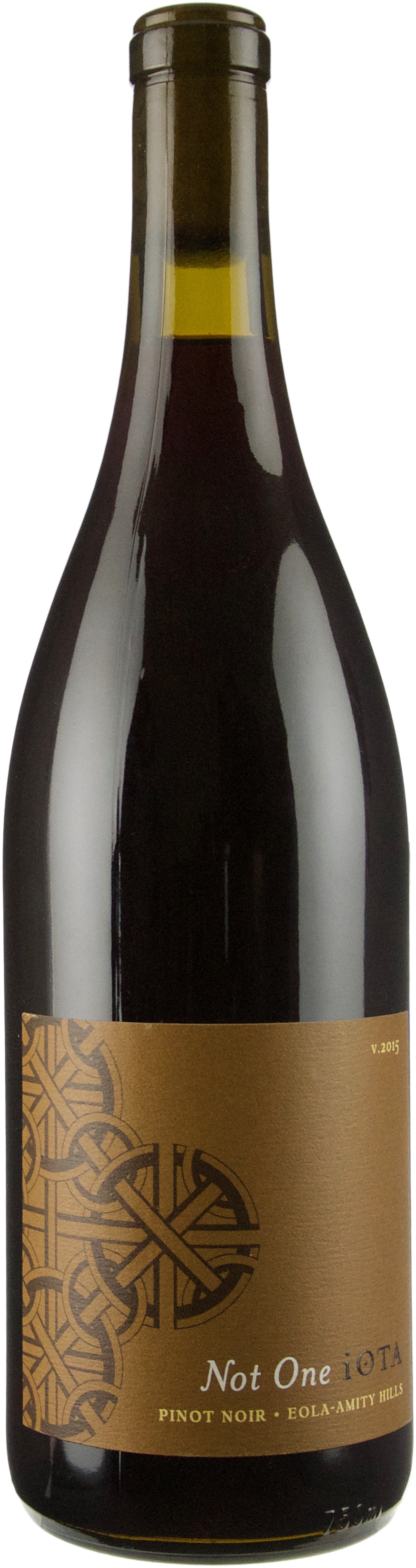 iOta Cellars Not One Pinot Noir Eola Amity Hills 2015