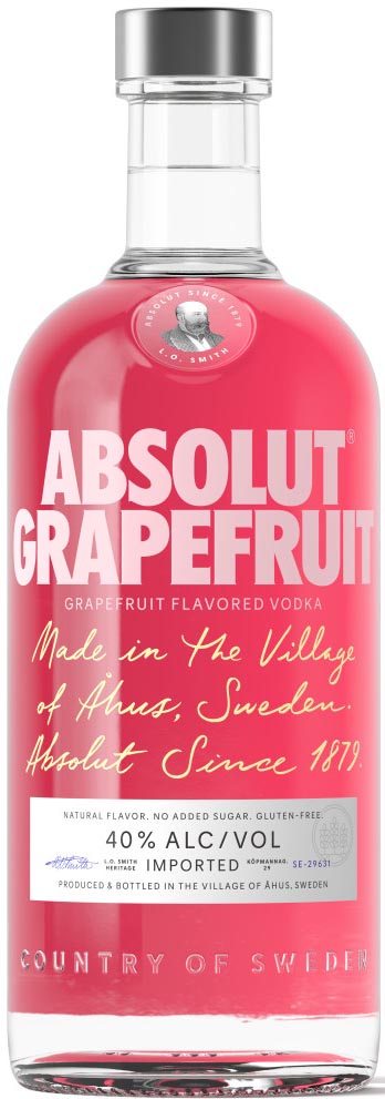 Absolut Grapefruit Vodka 750 ml Bottle