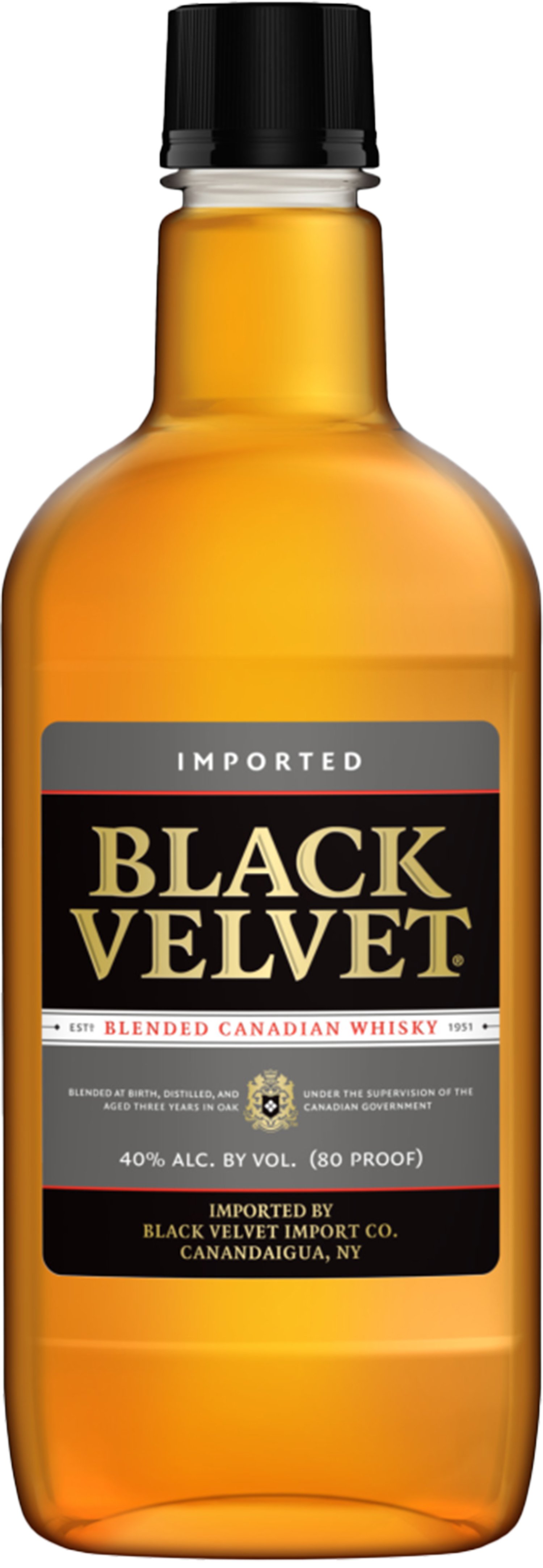 Black Velvet Canadian Whisky PET | 750 ml Plastic