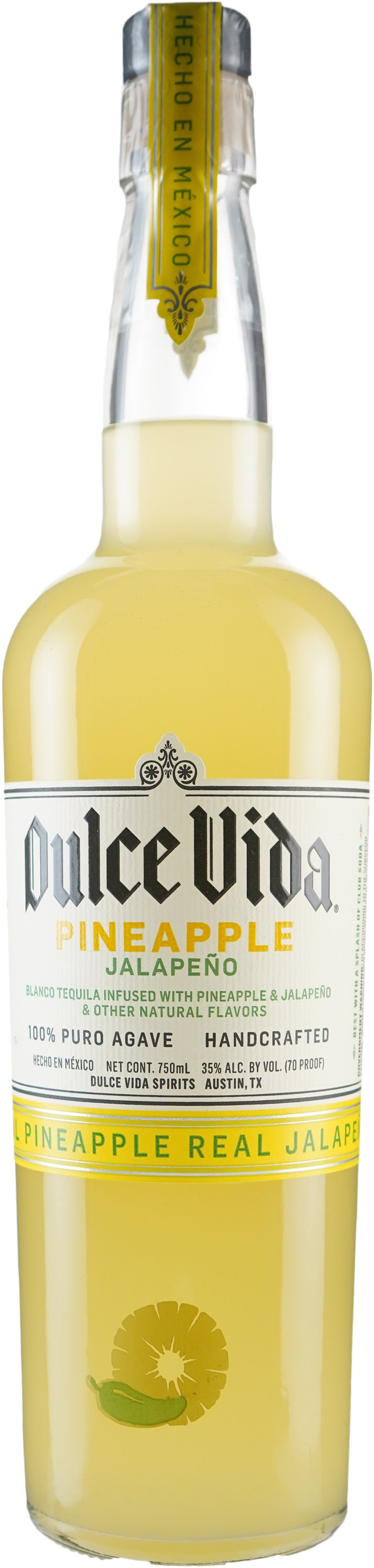 Dulce Vida Pineapple Jalapeno Tequila