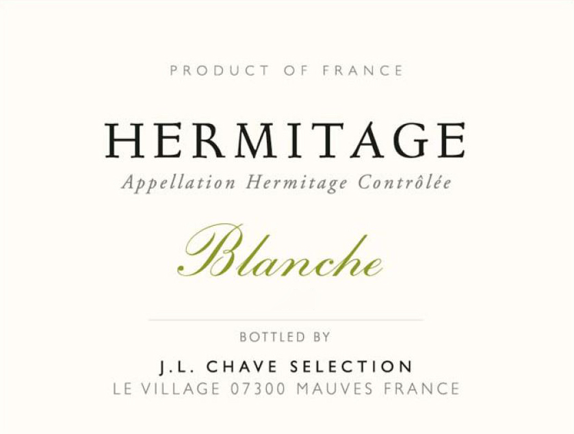 Domaine Jean Louis Chave Hermitage Blanc 2015