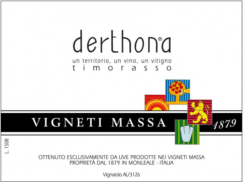 Vigneti Massa Derthona Timorasso 2016