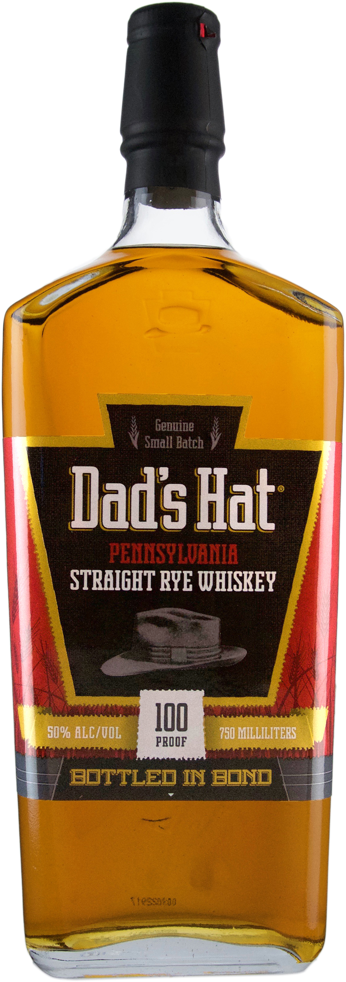 Dad's Hat Straight Rye Whiskey Bottled in Bond