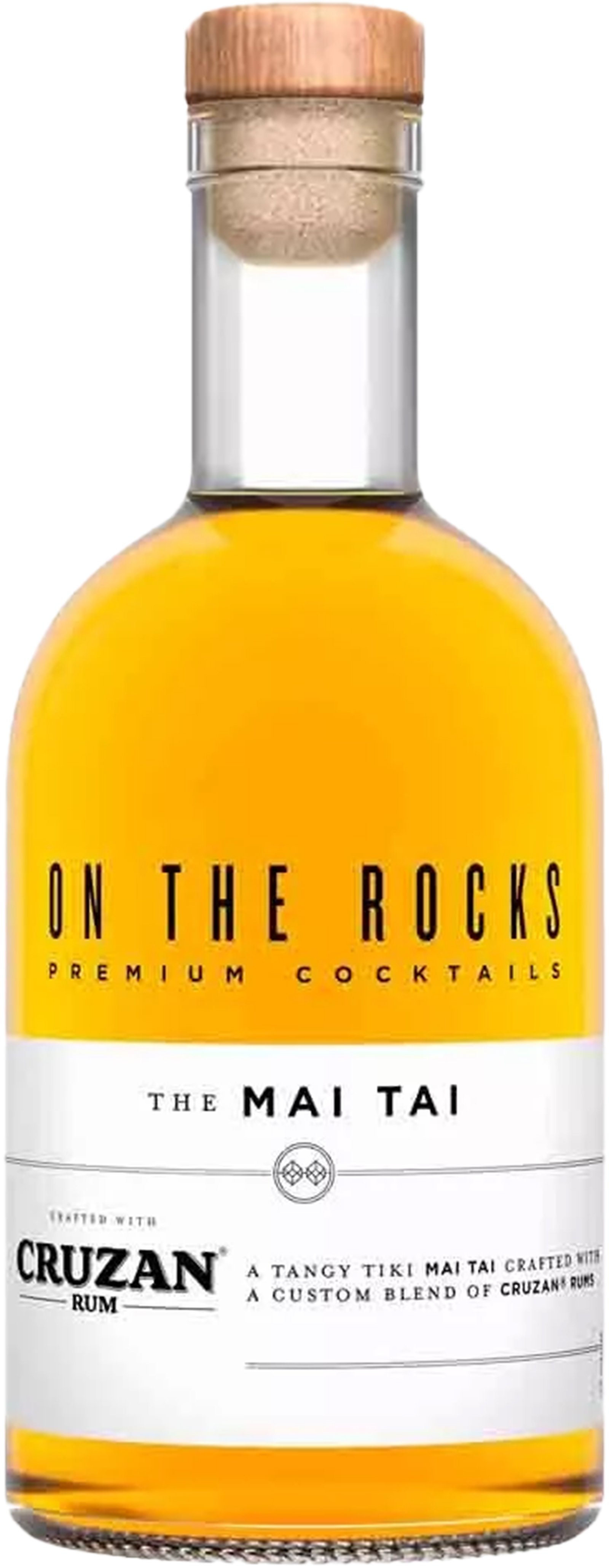 On The Rocks Premium Cocktails The Mai Tai Made With Cruzan Rum