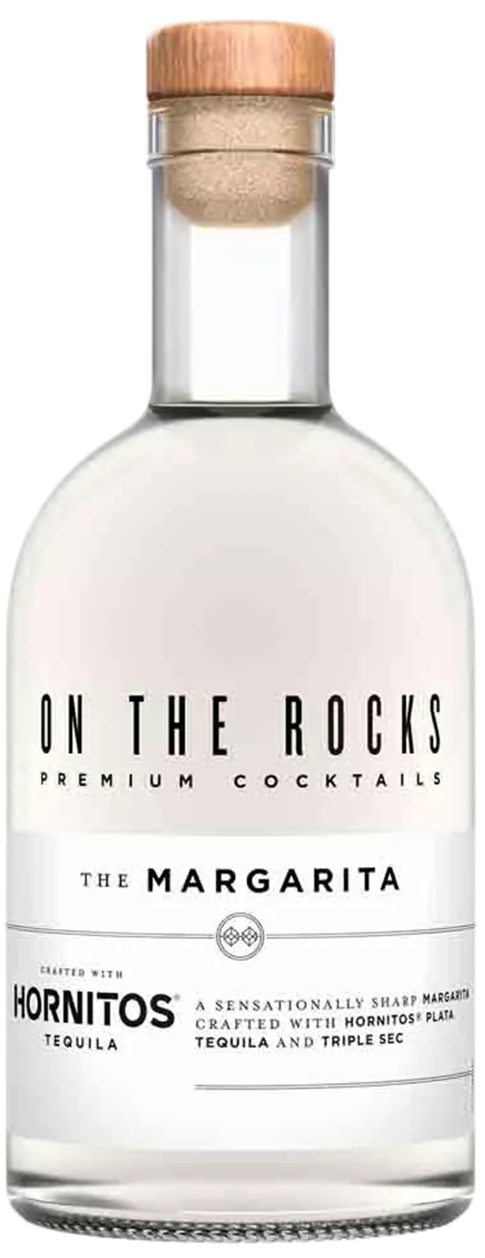 On The Rocks Premium Cocktails The Margarita Made With Hornitos Tequila