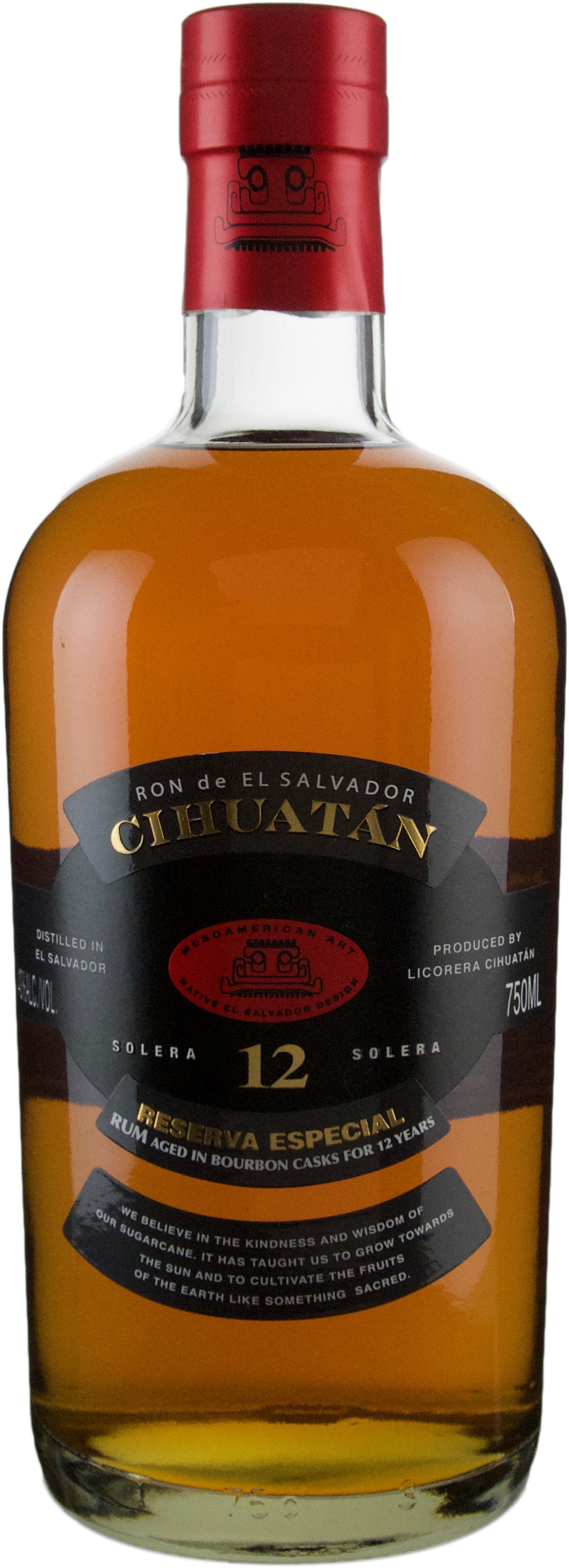 Cihuatan 12 Year Old Solera Reserva Especial Rum