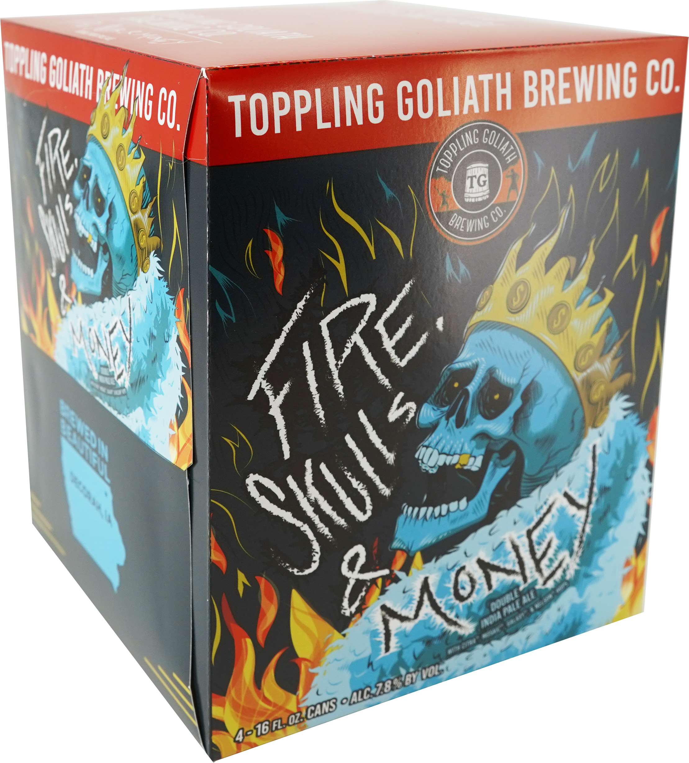 Toppling Goliath Fire Skulls & Money