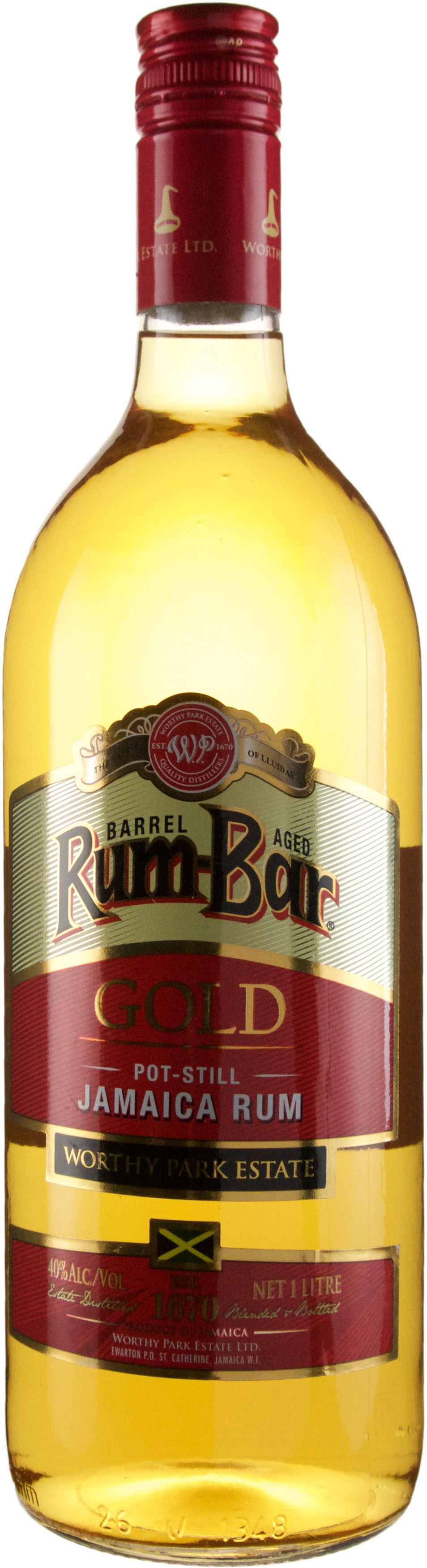 Worthy Park Estate Rum Bar Gold Pot Still Jamaica Rum