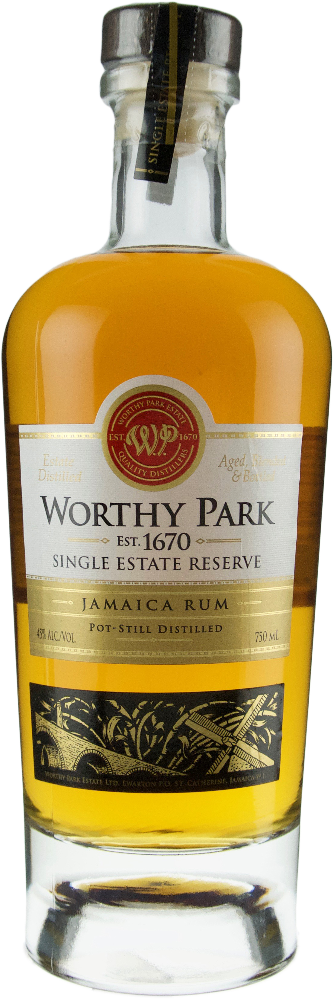 Worthy Park Single Estate Reserve Pot Still Distilled Jamaica Rum