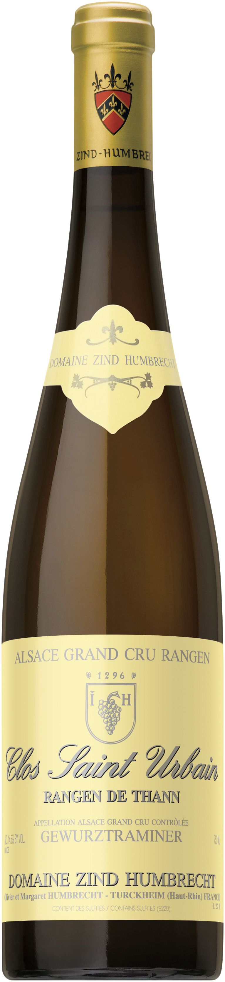 Zind Humbrecht Gewurztraminer Rangen de Thann Clos Saint Urbain 2016