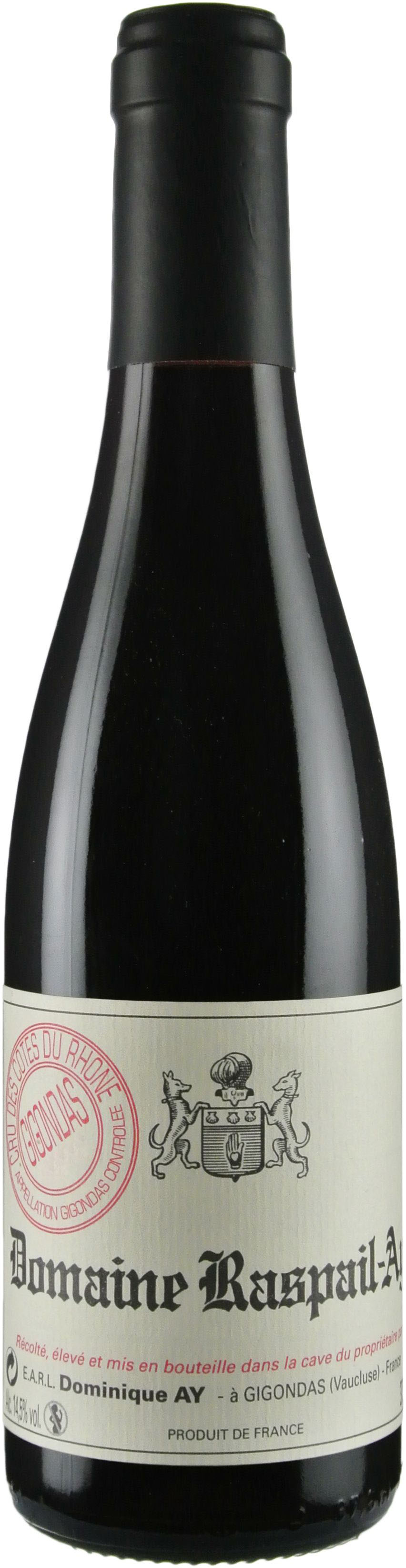 Domaine Raspail Ay Gigondas 2015 Half Bottle