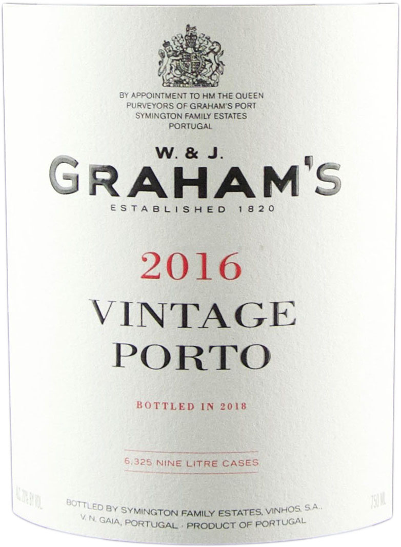 Graham's Vintage Port 2016 Half Bottle