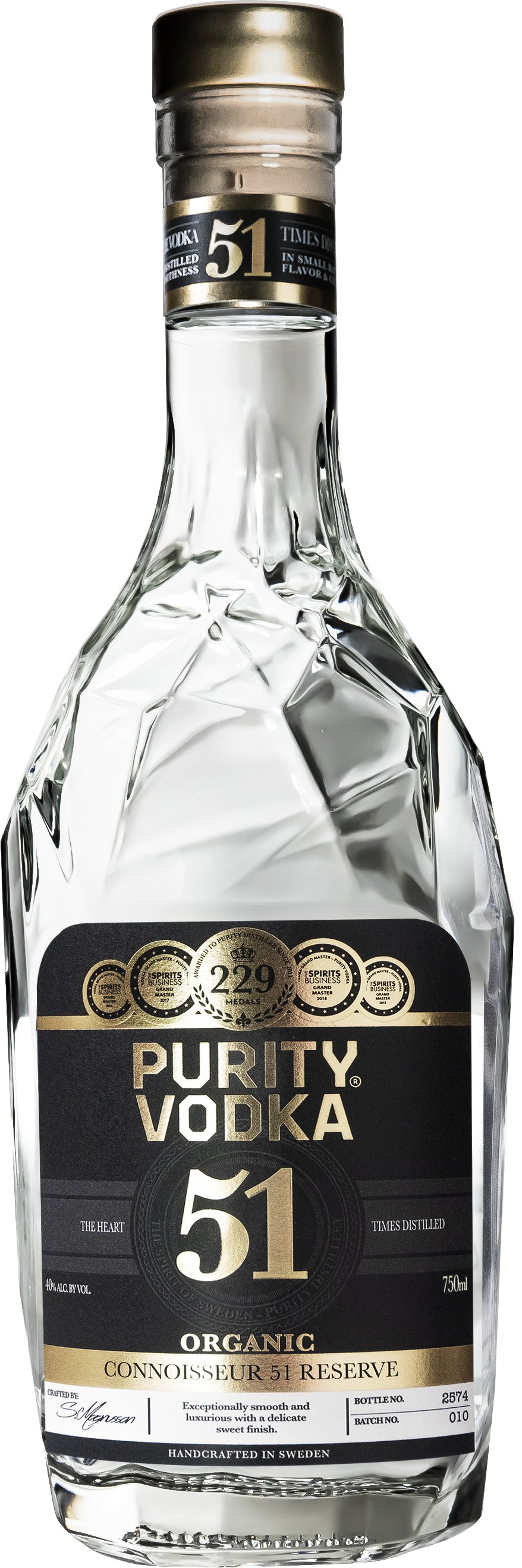 Purity Vodka Connoisseur 51 Reserve