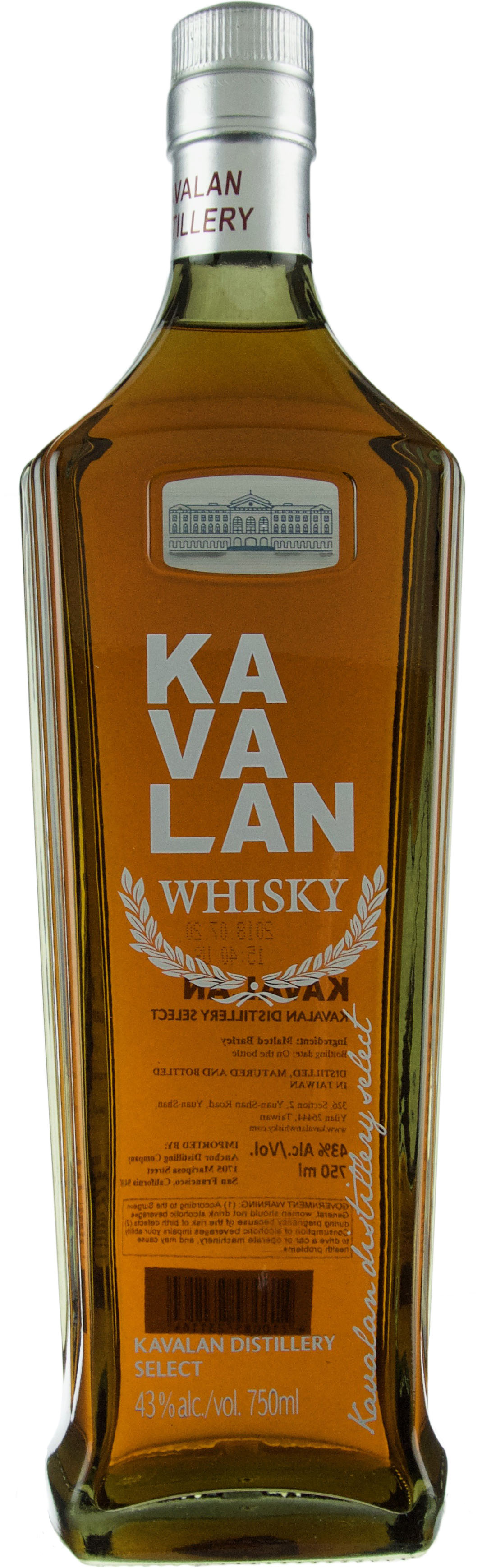 Kavalan Distillery Select Single Malt Whisky