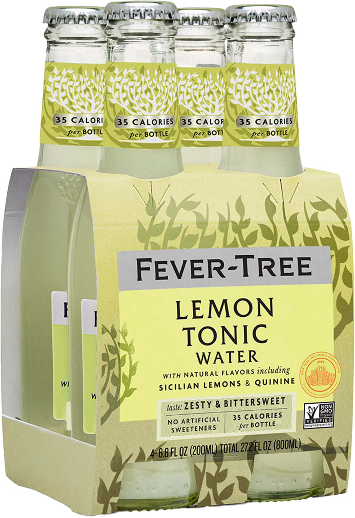 Fever Tree Lemon Tonic Water 4 pack of 6.8 oz Bottle