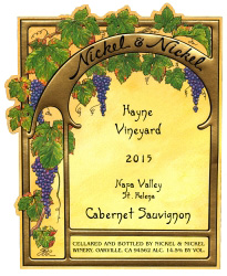 Nickel & Nickel Cabernet Sauvignon John C. Sullenger Vineyard 2015
