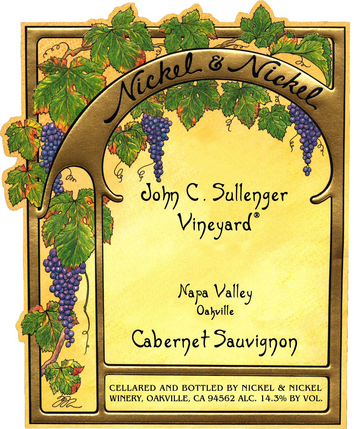 Nickel & Nickel Cabernet Sauvignon John C. Sullenger Vineyard 2015