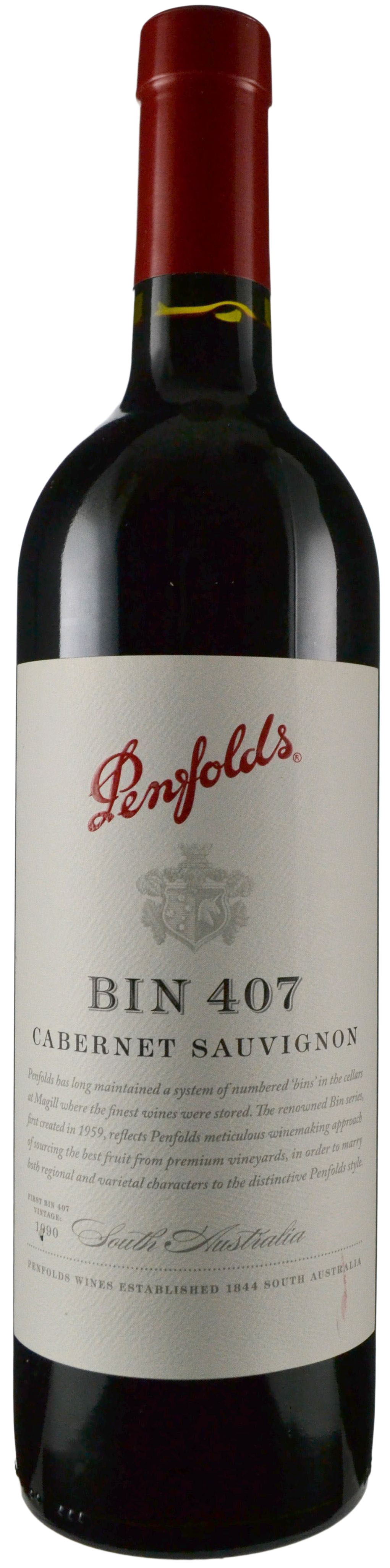 Penfolds Bin 407 Cabernet Sauvignon 2016