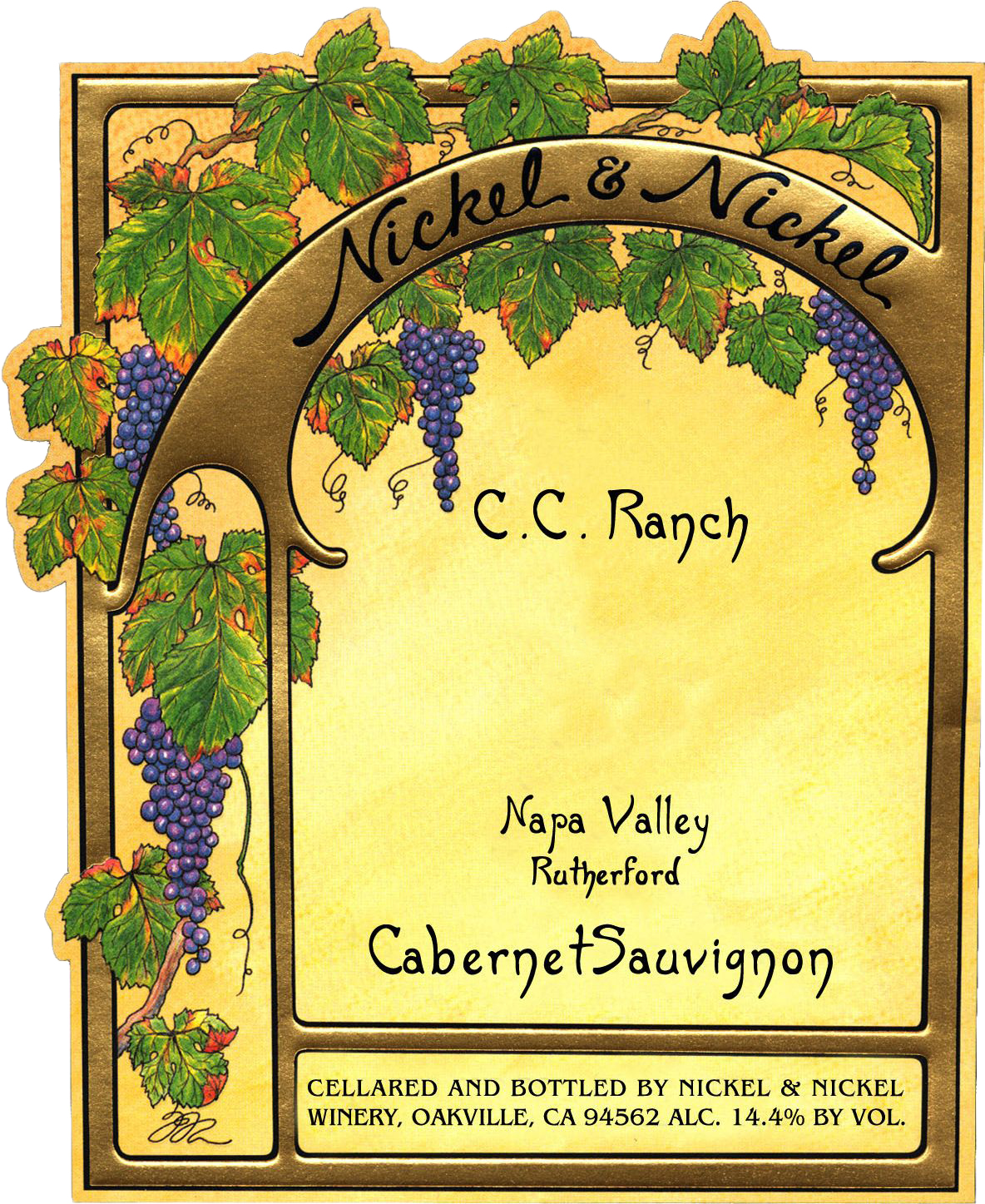 Nickel & Nickel Cabernet Sauvignon CC Ranch 2015
