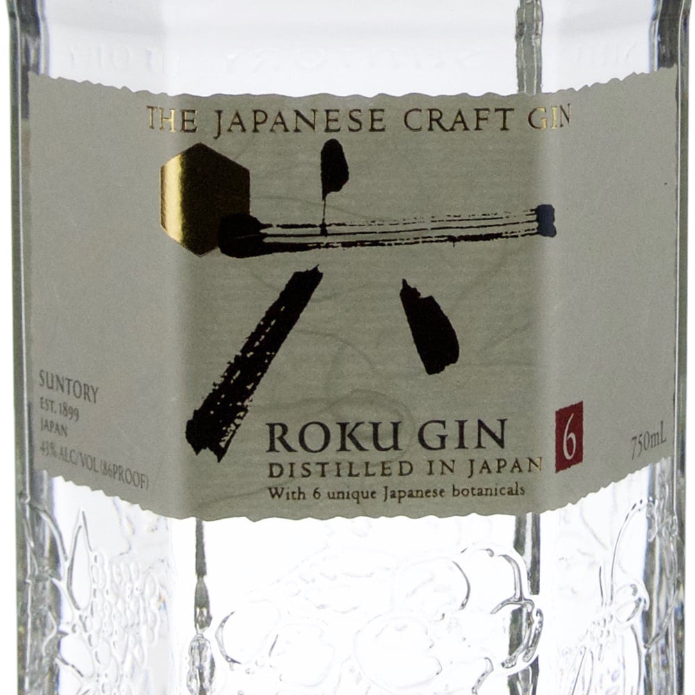 Roku Gin by Suntory 750 ml Bottle