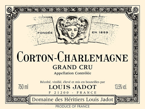 Louis Jadot Corton Charlemagne 2016 Half Bottle