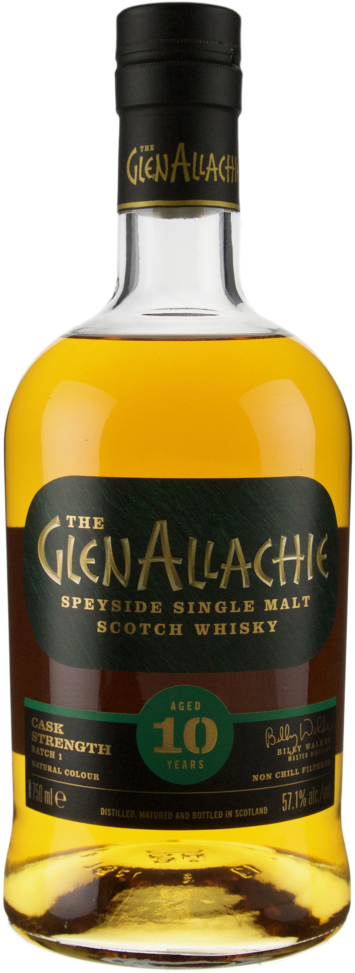 GlenAllachie 10 year old Cask Strength Batch # 6 Speyside Single Malt