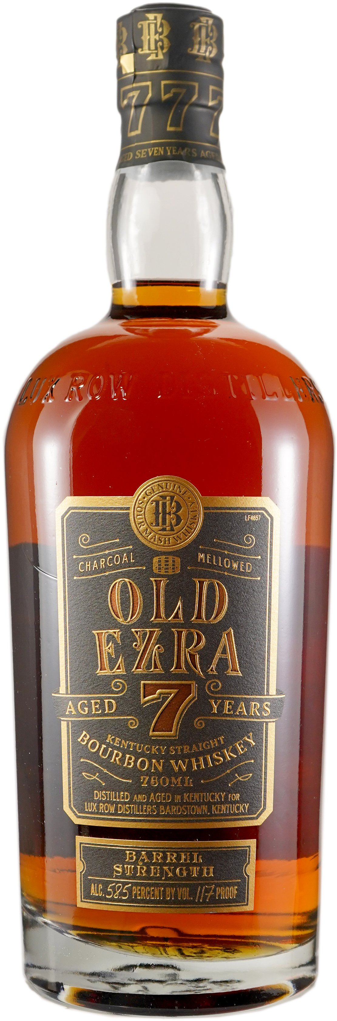 Ezra Brooks Old Ezra 7 year old Barrel Strength Kentucky