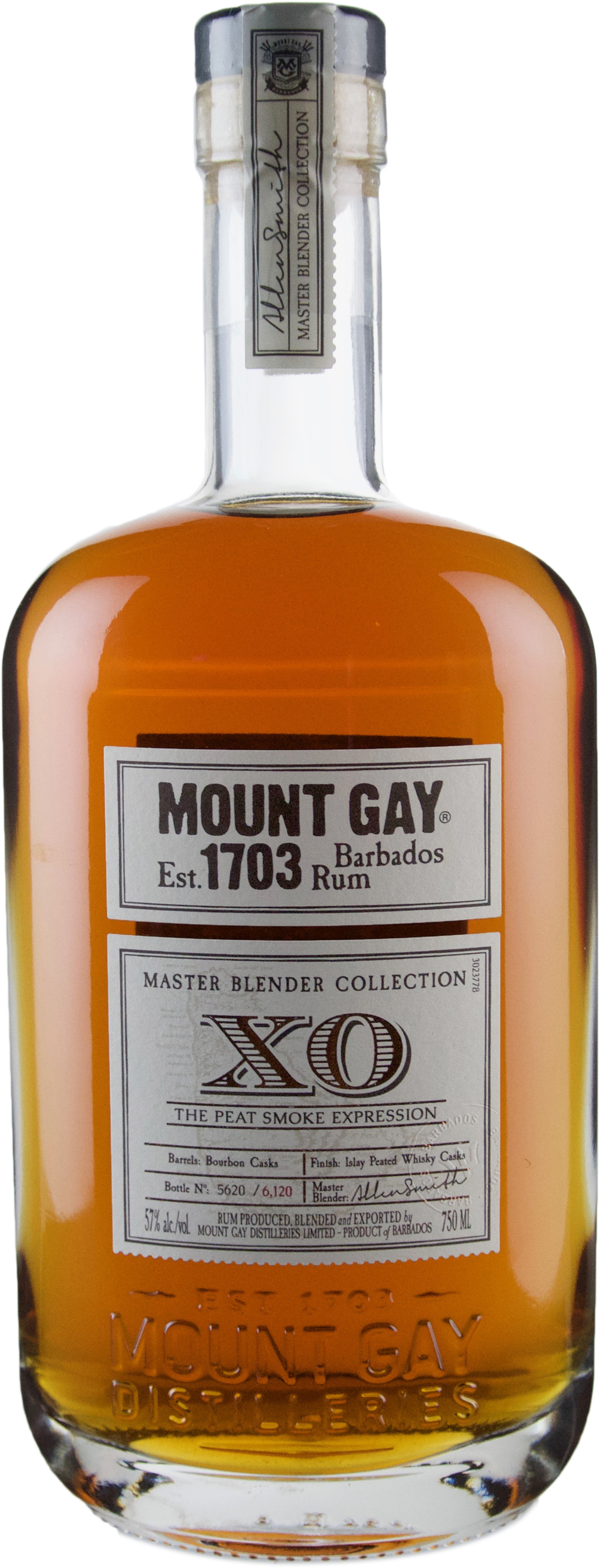 Mount Gay XO Master Blender's Collection Peat Smoke Expression
