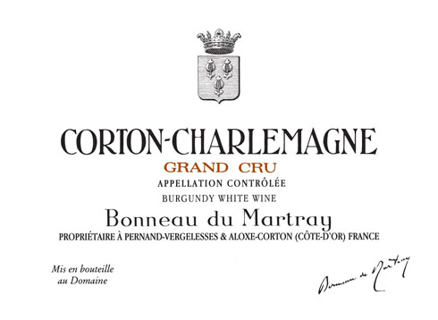 Bonneau du Martray Corton Charlemagne 2016