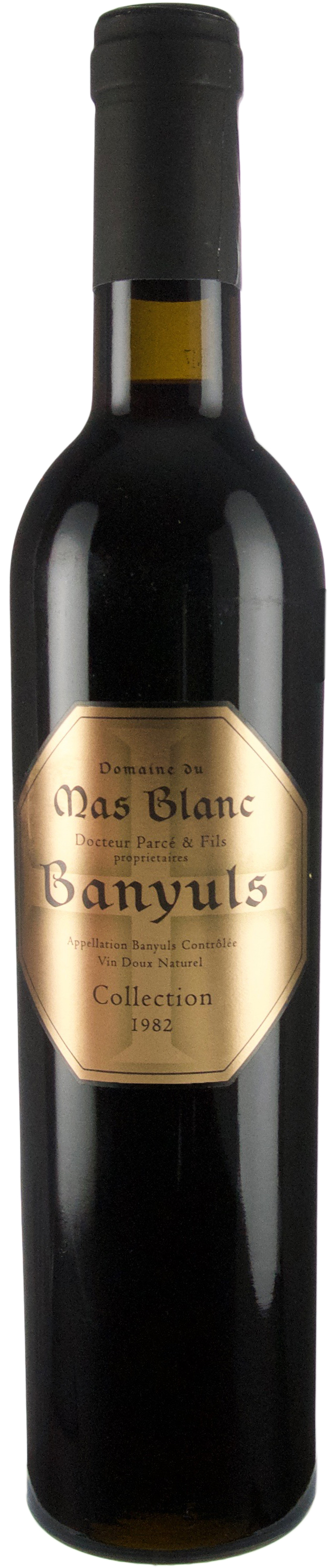 Domaine du Mas Blanc Banyuls Collection 1982 Half Bottle