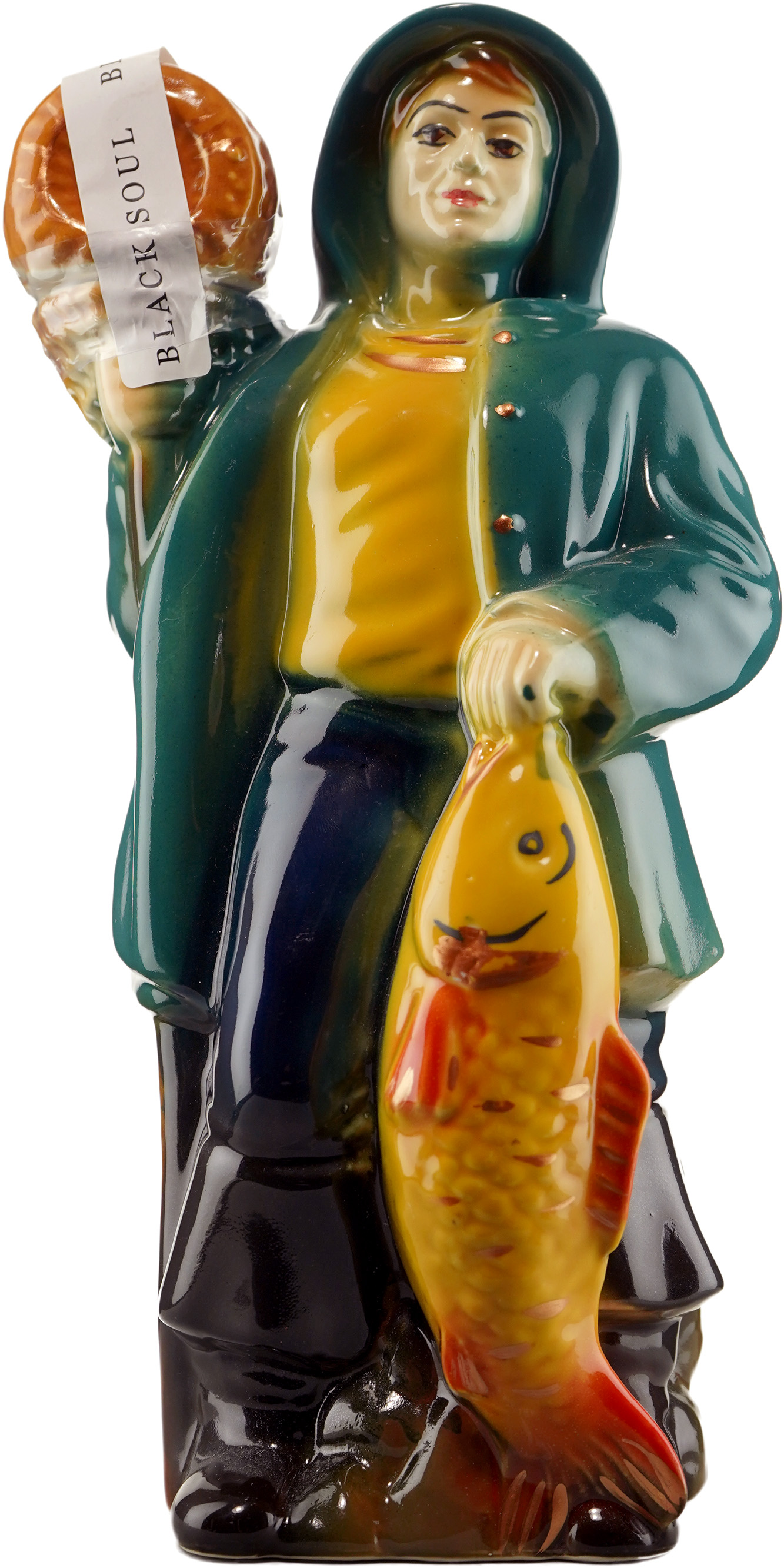 Black Soul Vodka Fisherman Decanter