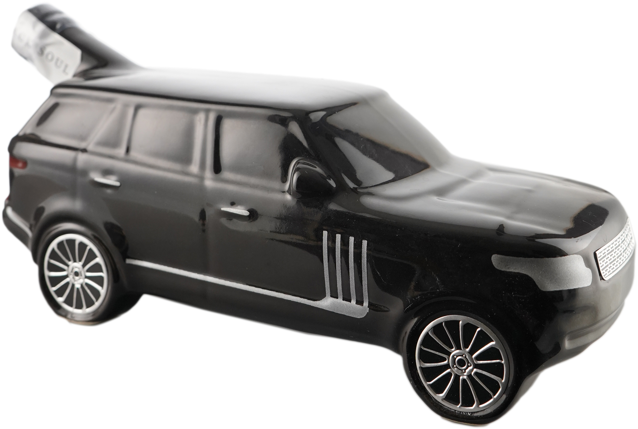 Black Soul Vodka Range Rover Decanter