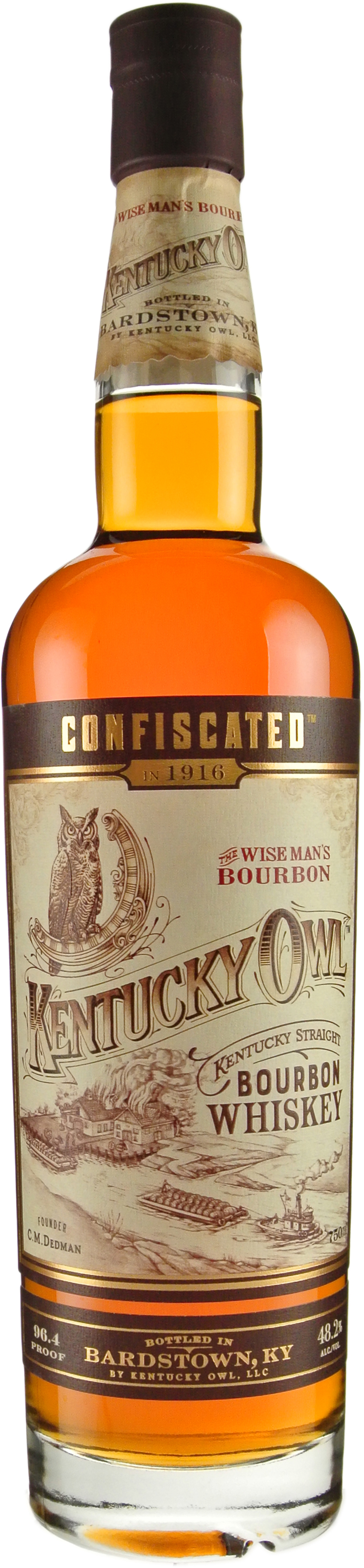 Kentucky Owl Confiscated Kentucky Straight Bourbon | 750 ml Bottle