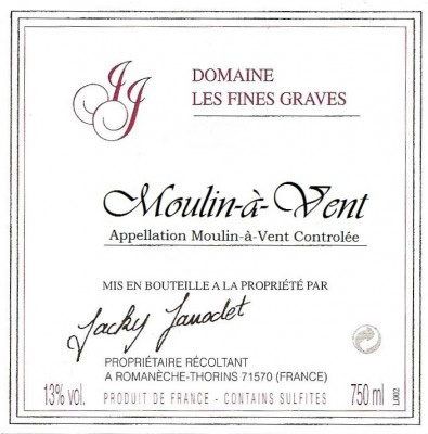 Janodet Les Fines Graves Moulin a Vent 2017