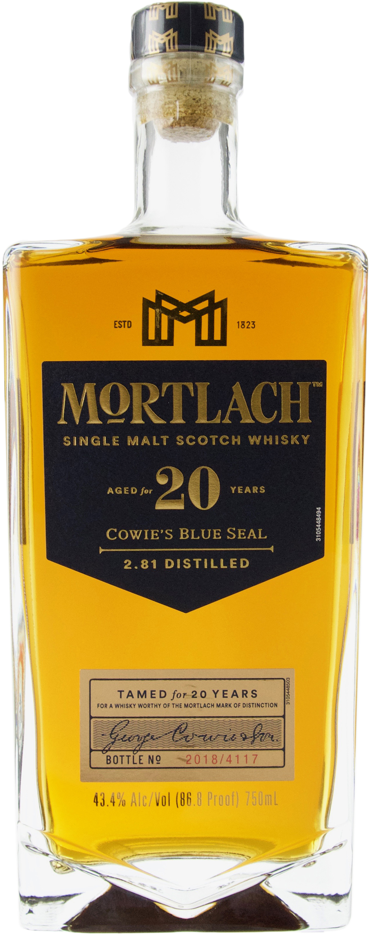 MORTLACH 20年 Cowie's Blue Seal Mortlach 20 Year 