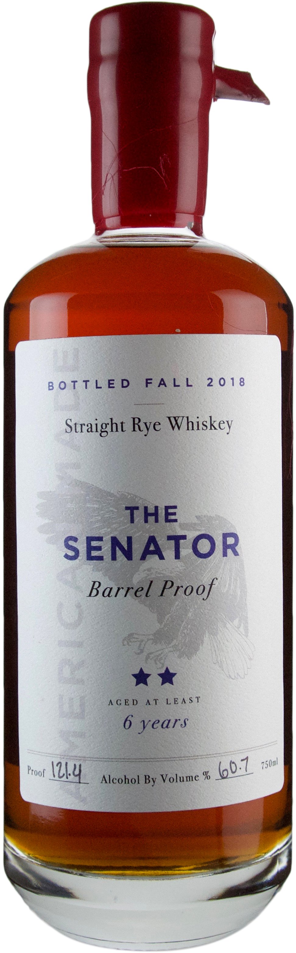 The Senator 6 year old Straight Rye