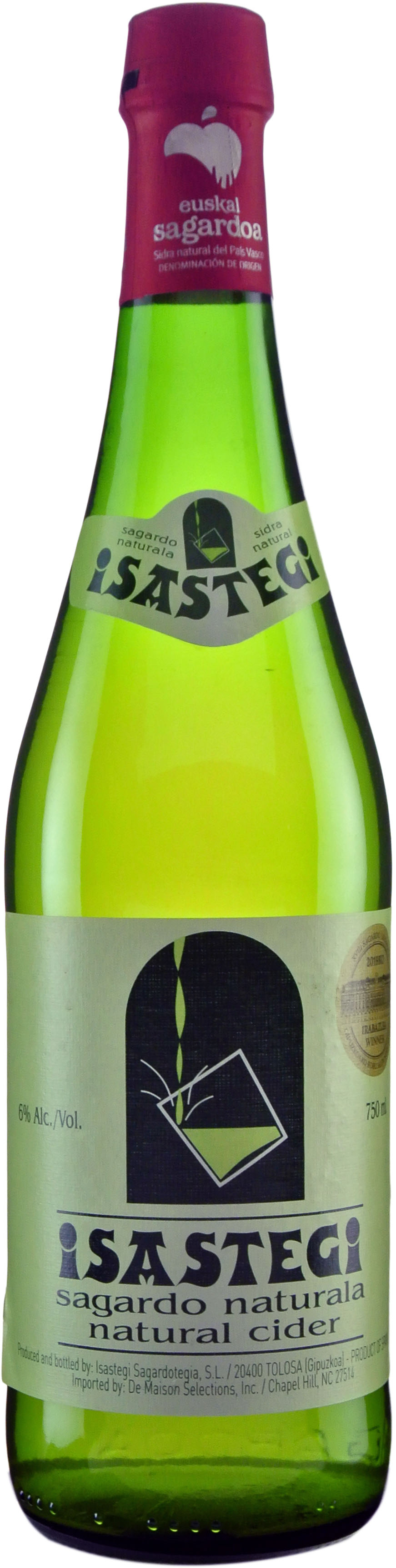 Isastegi Sagardo Spanish Basque Cider
