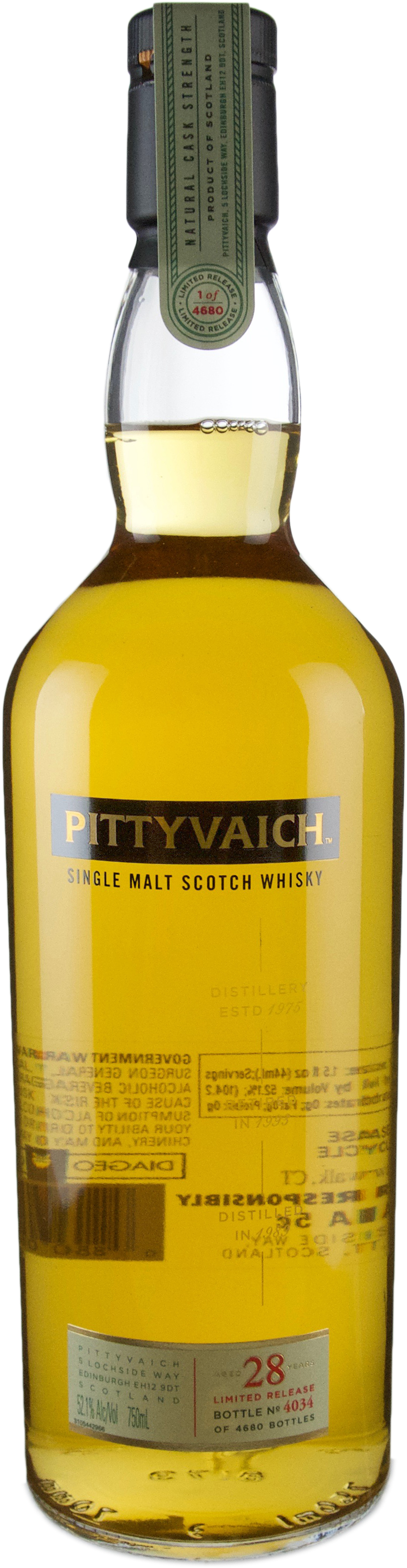 Pittyvaich 28 year old Limited Edition 2018