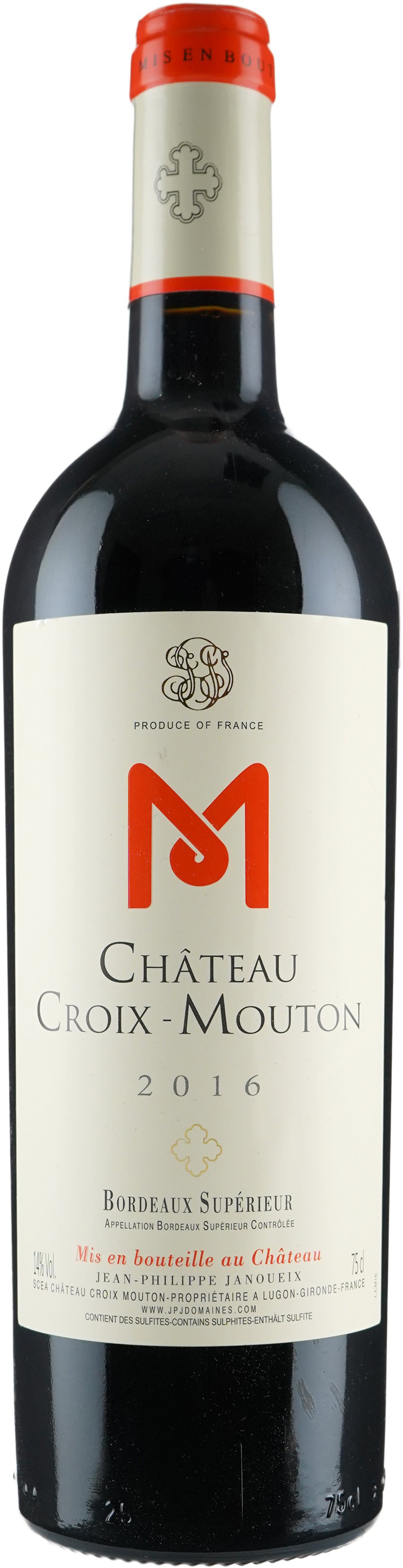 Chateau Croix Mouton Bordeaux Superieur 2016