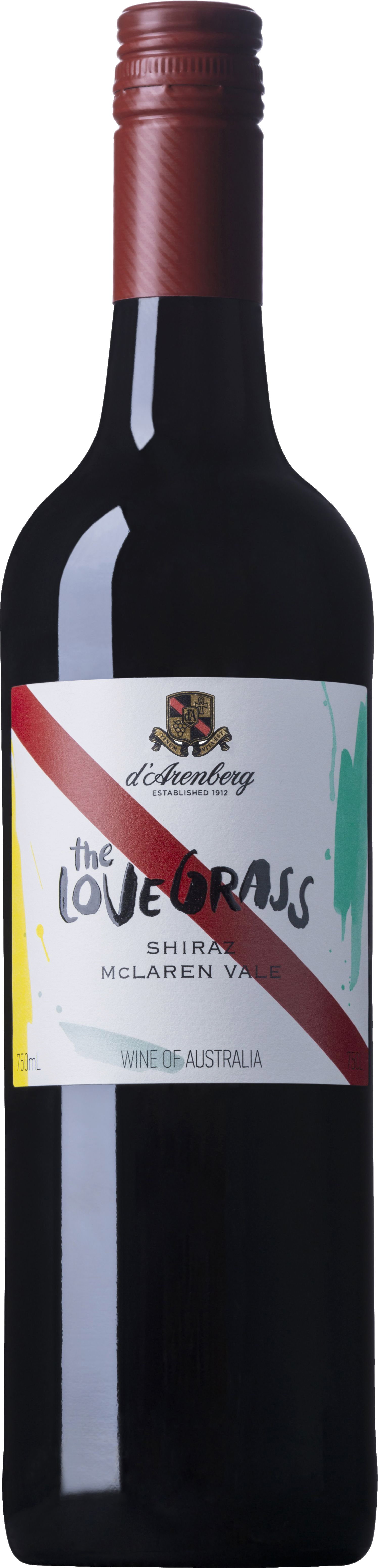 d'Arenberg The Love Grass Shiraz 2016