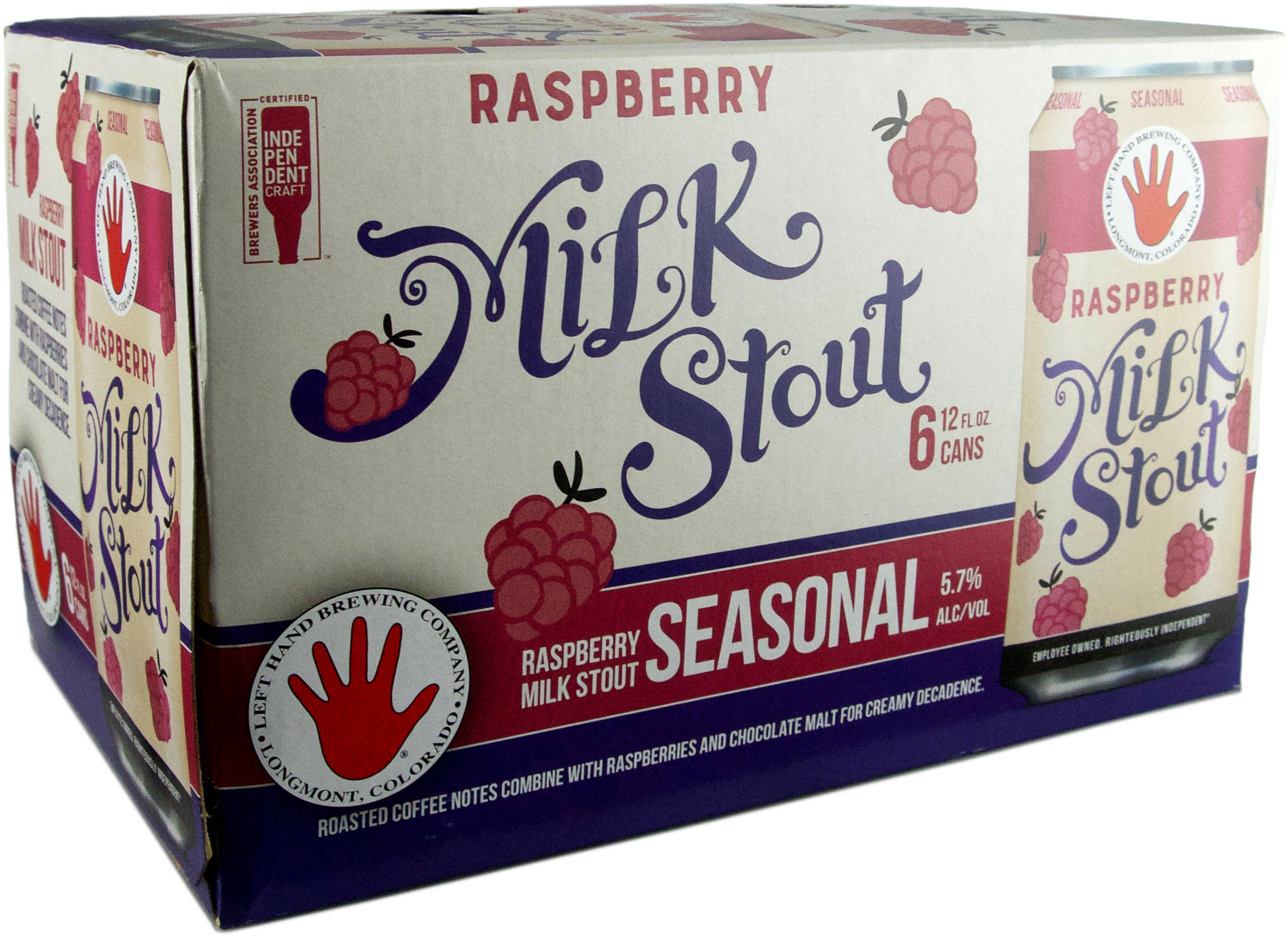 Left Hand Raspberry Milk Stout