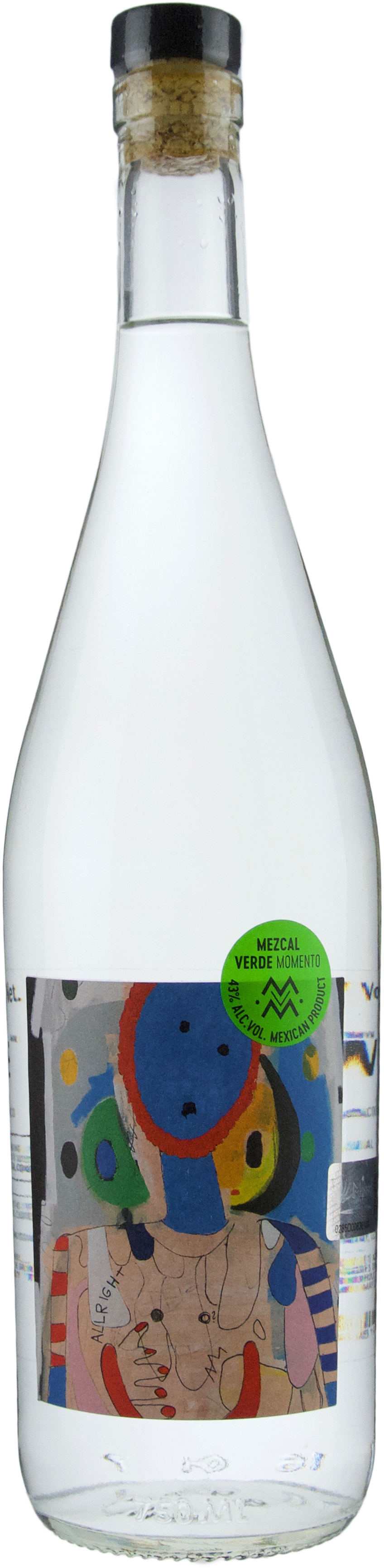 Mezcal Amaras Verde Momento Artist Labels