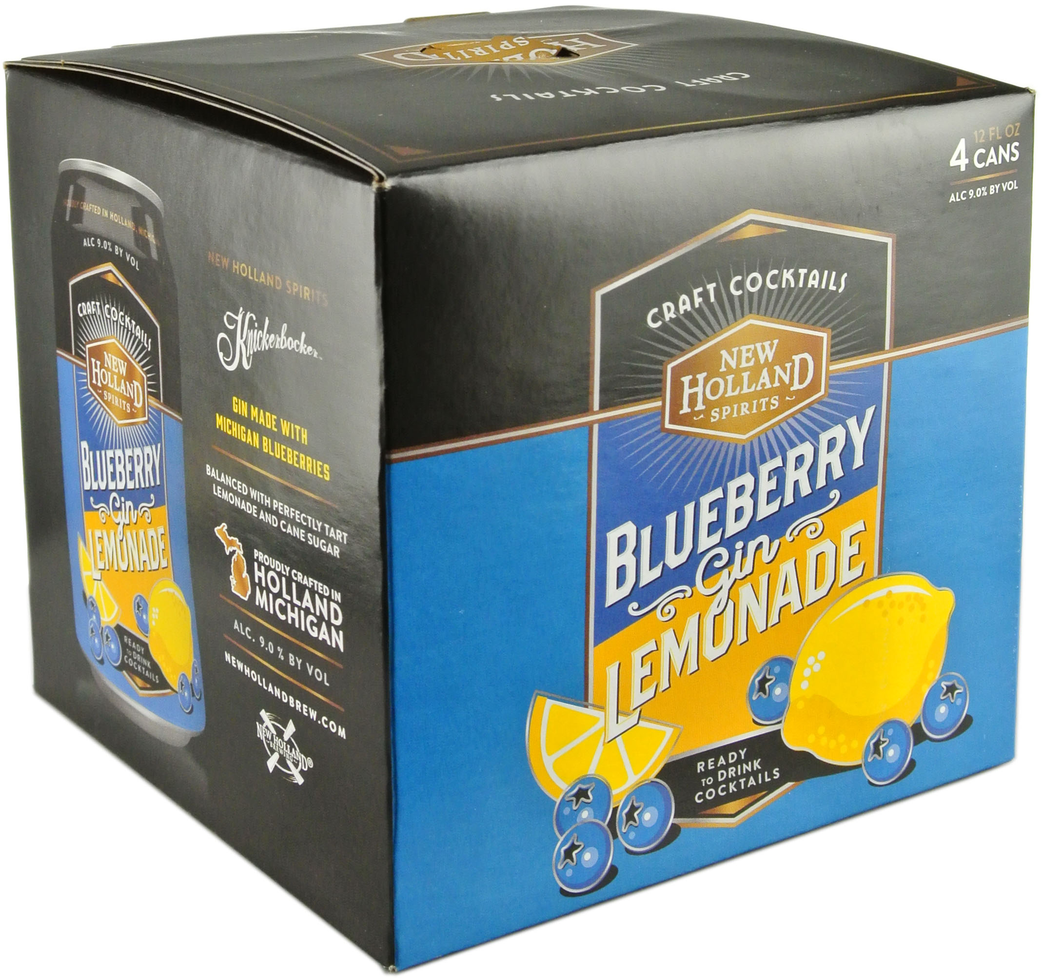 New Holland Spirits Blueberry Gin Lemonade Craft Cocktail New Holland Spirits Blueberry Gin Lemonade Craft Cocktail