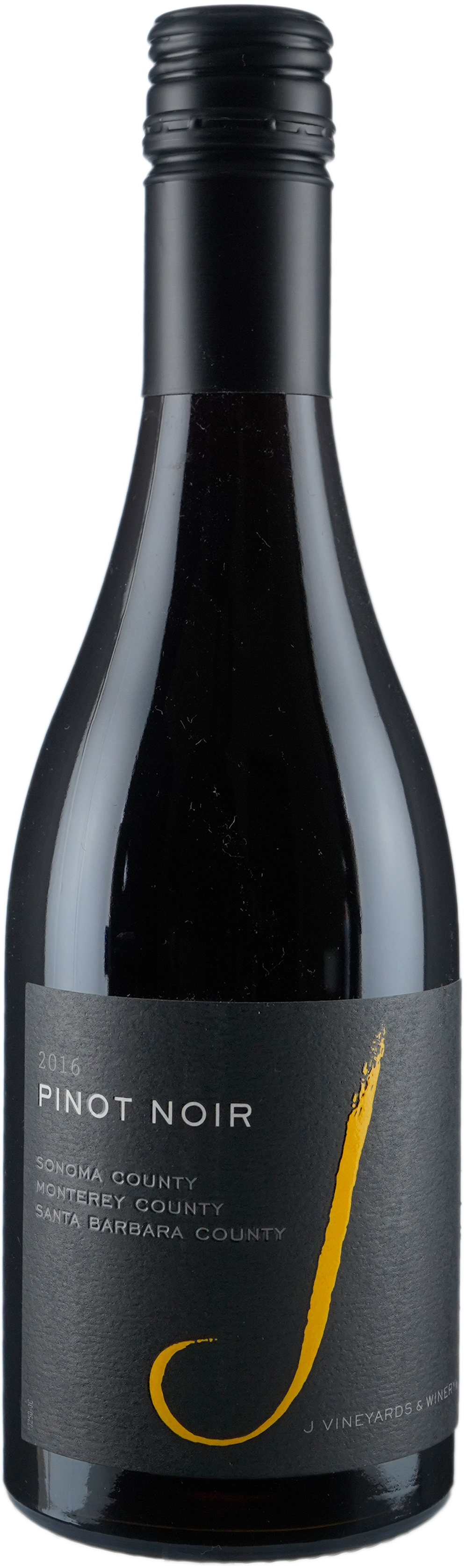 J Vineyards Pinot Noir California 2016 Half Bottle