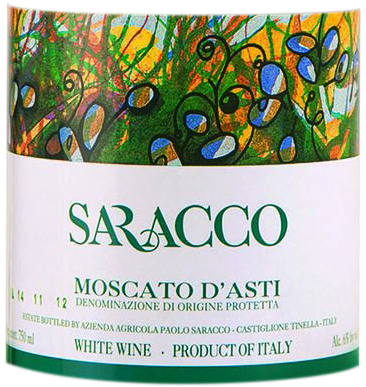 Saracco Moscato d'Asti 2018 Half Bottle
