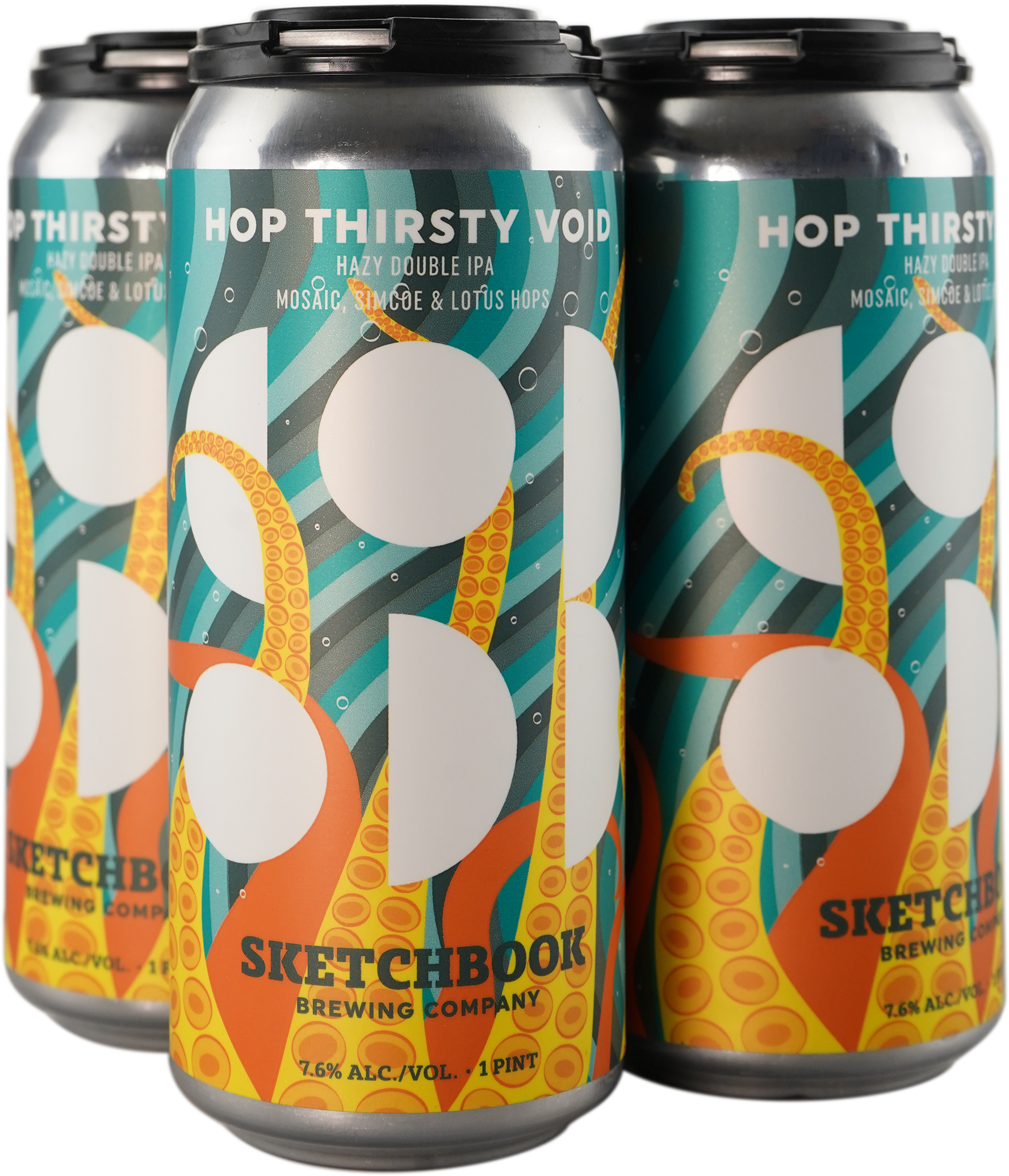 Sketchbook Hop Thirsty Void | 4 pack of 16 oz Can