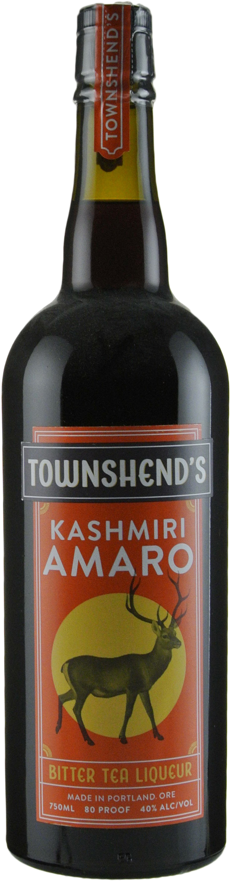 Townshend's Kashmiri Amaro Bitter Tea Liqueur