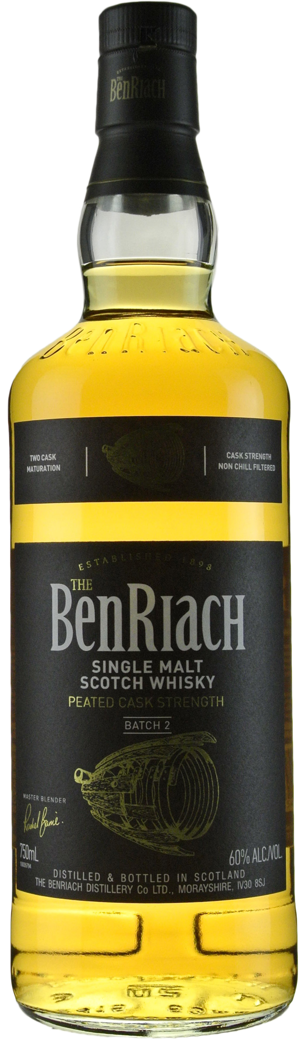 BenRiach Peated Cask Strength Batch 2