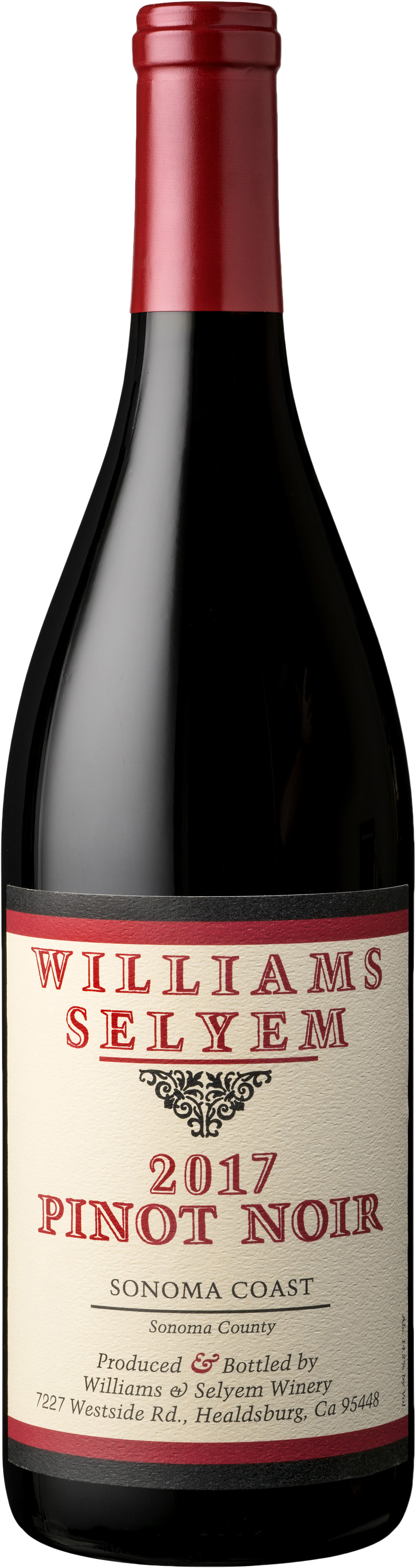 Williams Selyem Pinot Noir Sonoma Coast 2017